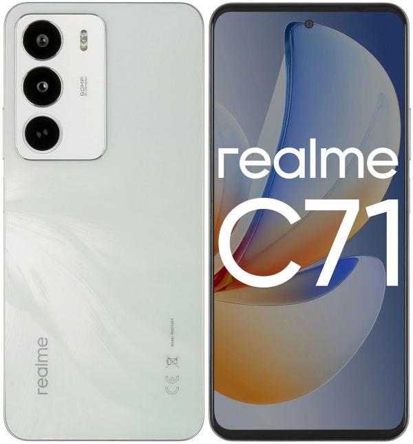 Смартфон realme С71 8/256Gb White